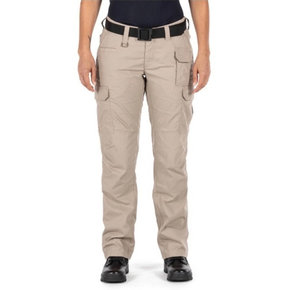 5.11 Tactical Cotton Canvas Khaki Beige Women's Pant Size 14 EMS EMT Utility NWT
